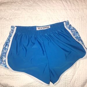 Krass & Co Alpha Delta Pi Blue Shorts